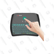 Mini Wireless Touchpad with Keyboard | $14 | Amazon | Use code CNPKEKMD